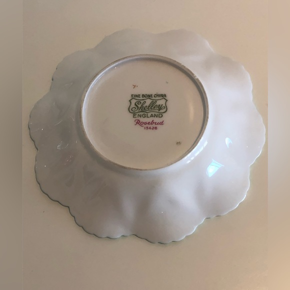 🇬🇧SHELLEY ENGLISH CHINA Trinket Dish - Picture 3 of 3